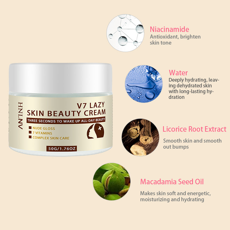 One Minute Facial Brightening Moisturizing Base-Travel Essential Facial Brightening Moisturizing Base-Moisturizing, Moisturizing, Concealing Pore, Smoothing Skin Natural Ingredients-Awakening All Day Beauty, Suitable for All Skin Types